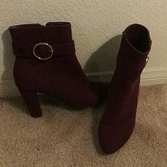 Jones New York Shoes Jones New York Ox Blood Booties Poshmark